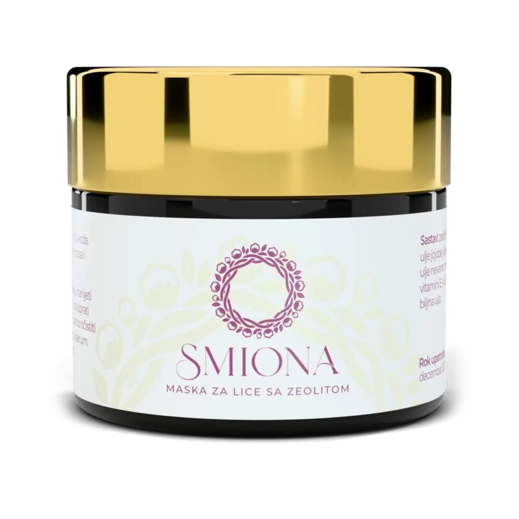 Smiona maska za lice sa zeolitom, 50 ml