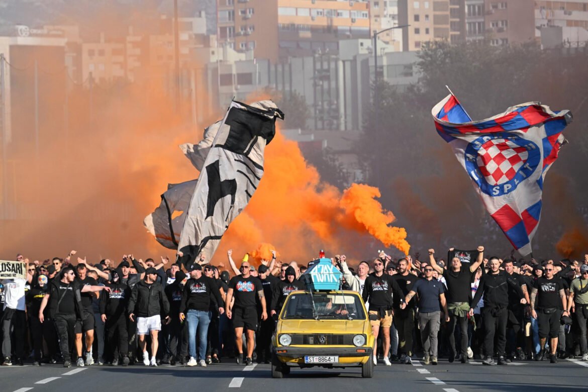 Hapšenja u Splitu: Bolesne scene iz Hrvatske obišle svijet